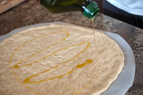 Pizza Crust with Olive Oil
