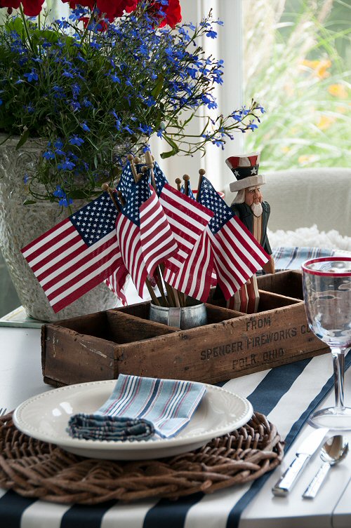 Fourth of July Placesetting