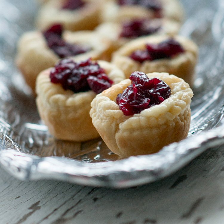 Once Again With The Cranberries: Brie Cranberry Bites