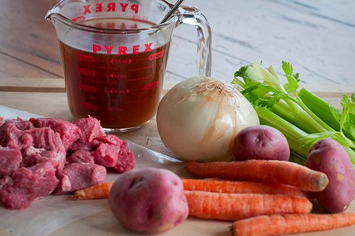 Vegetable Beef Soup Ingredients