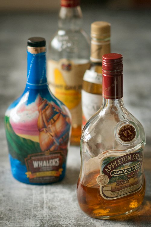 Bottles of Rum