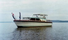 The family cruiser, circa Nanaimo Bar discovery