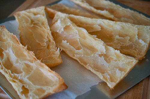 Sliced Puff Pastries