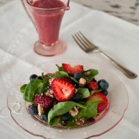 Summer Spinach Salad