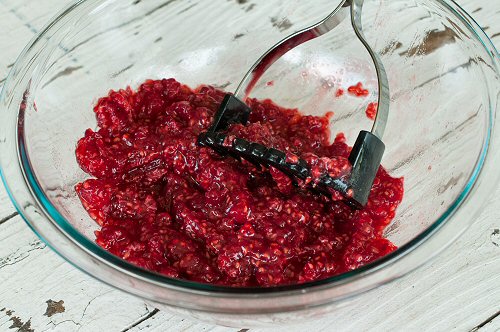 Pureed Raspberries