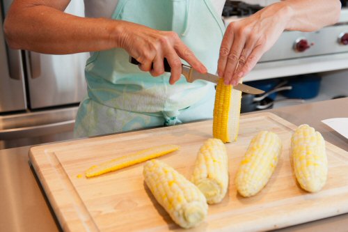 Shaving Corn