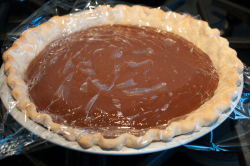 Chocolate Cream Pie - Covered