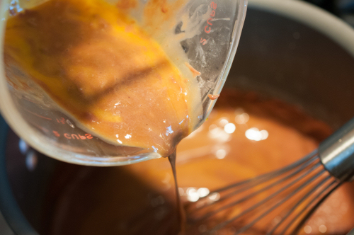 Pouring Ingredients