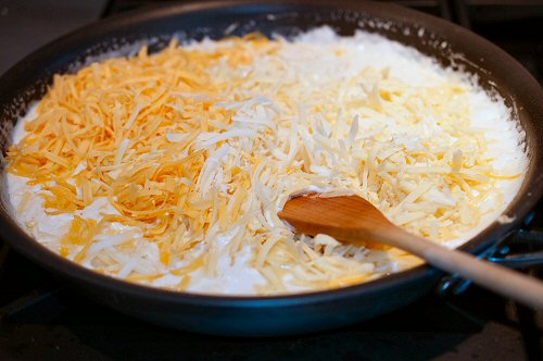 Adding the Cheese