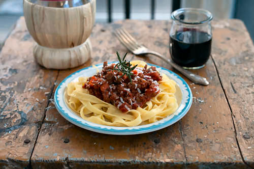 Pasta with Meat Sauce