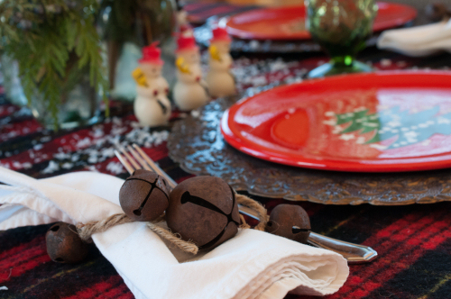 Holiday Table Setting