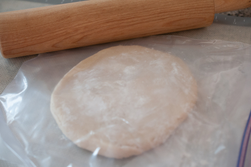 Dough in Ziploc