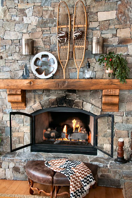 Après Ski Fireplace