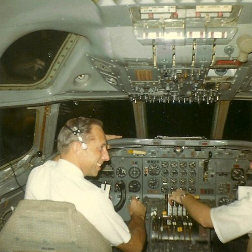 Dad in the Cockpit