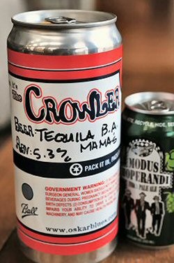 Oskar Blues Crowler - Back