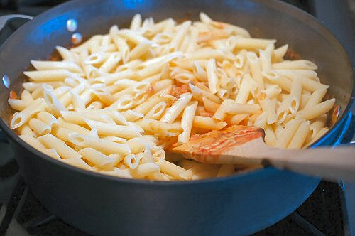 Adding Pasta to the Sauce