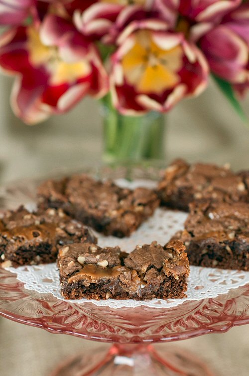 Caramel Layer Chocolate Squares