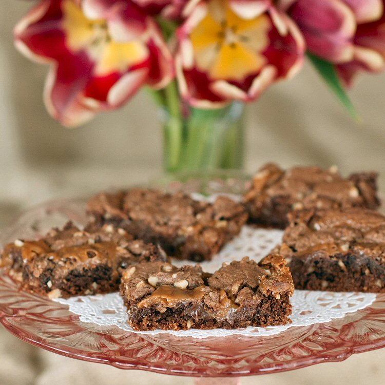 Caramel Layer Chocolate Squares: Bake 'Em, Serve 'Em, Take a Bow