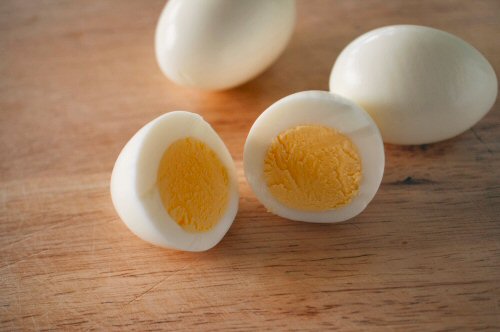 Sliced Eggs