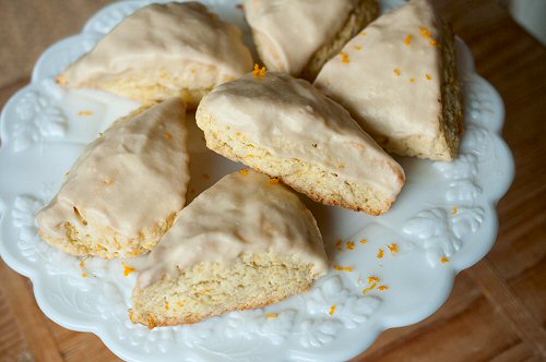 Scones on Tray