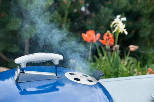 Grilling the Ribs