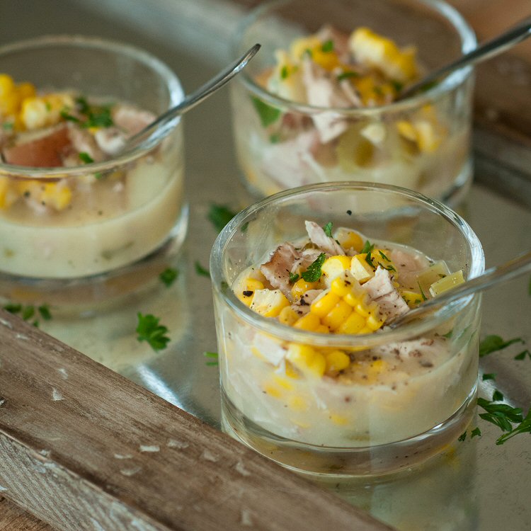Fall Is Here - Time for Chicken Corn Chowder