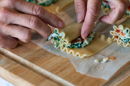 Rolling Lasagna Bites