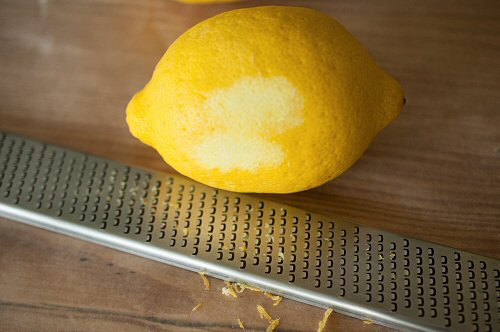 Zesting the Lemon