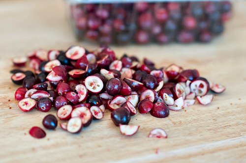 Chopped Cranberries