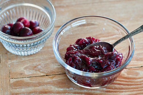 Homemade Cranberry Cognac Sauce