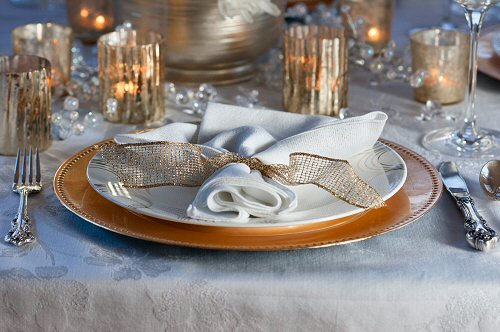 New Years Eve Placesetting
