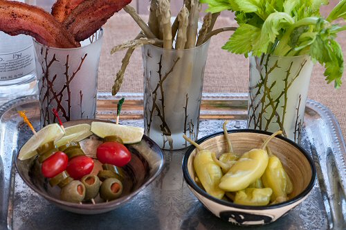 Bloody Mary Garnishes