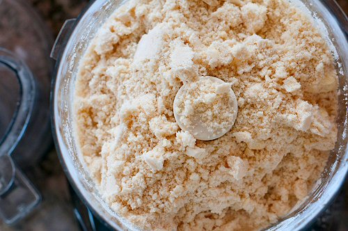 Dough After Pulsing and Before Water