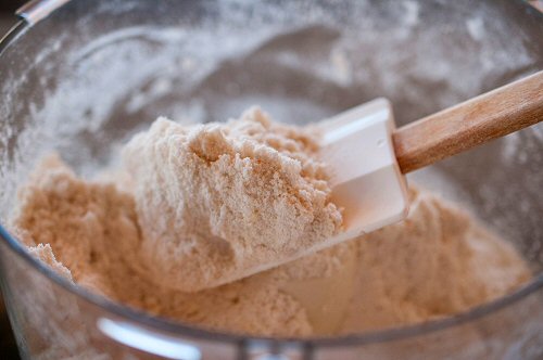 Dough Pulsed Until It Looks Like Cornmeal