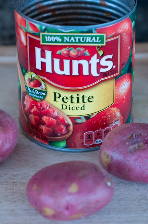 Potatoes and Canned Tomatoes