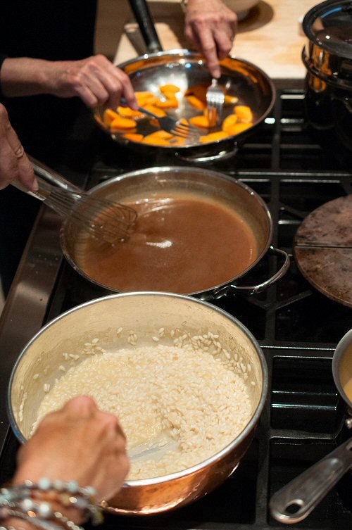 Three Pans, Three Cooks