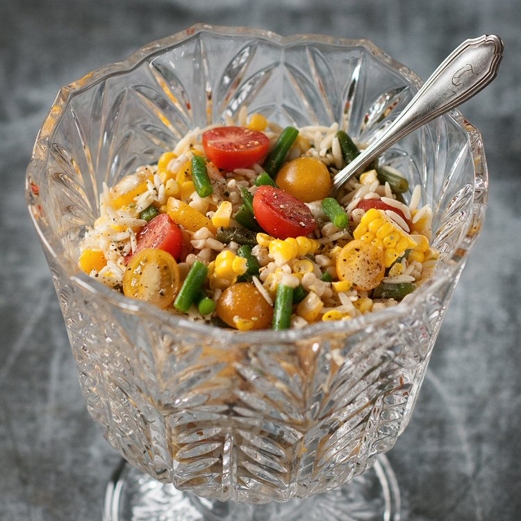 Orzo And Vegetable Salad Recipe - EntertainingCouple.com