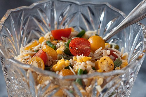 Orzo and Vegetable Salad