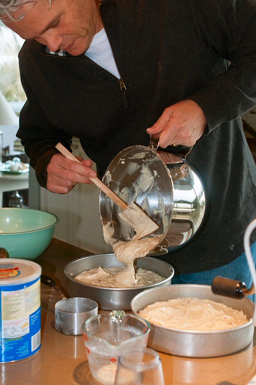 Pouring the Batter