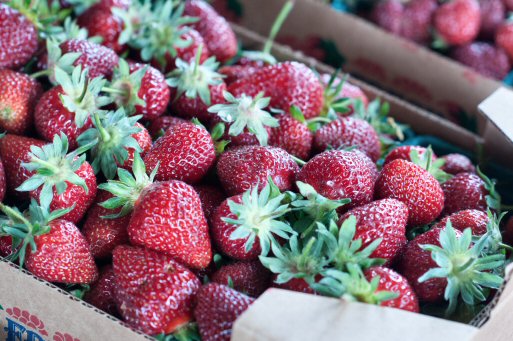 Flat of Strawberries